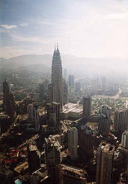 Aussicht vom KL Tower (14,4 KB)
